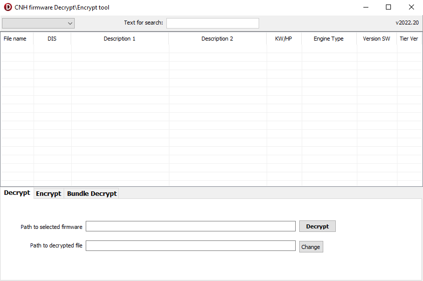 CNH FIRMWARE DECRYPT - ENCRYPT TOOL [2022.12]