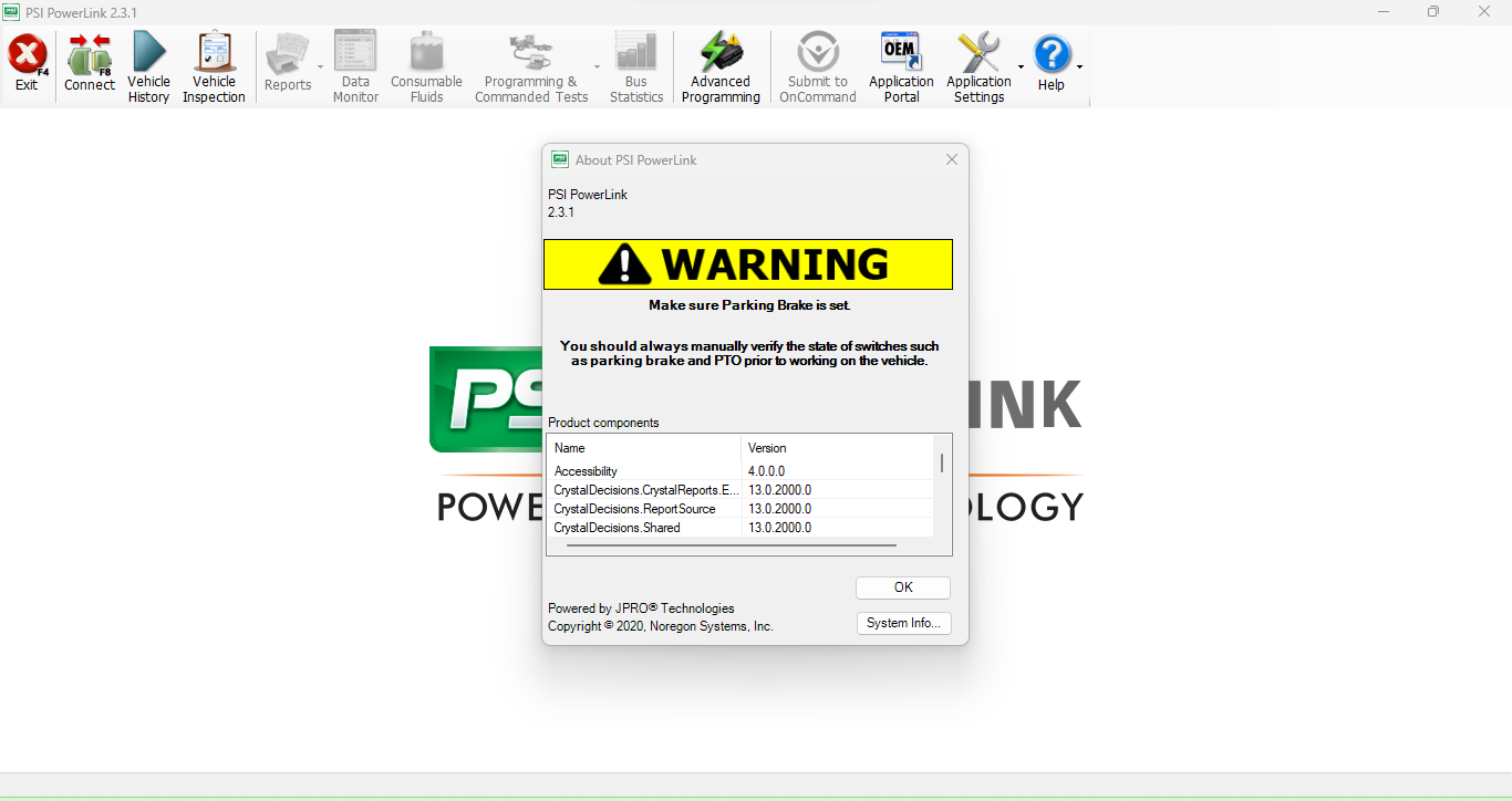 NOREGON PSI POWERLINK 2.3.1