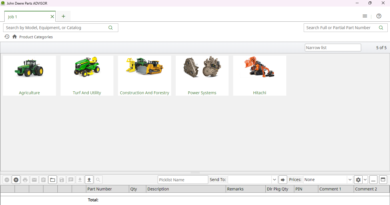 JOHN DEERE & HITACHI PARTS ADVISOR 3.25.1 [2025.10]