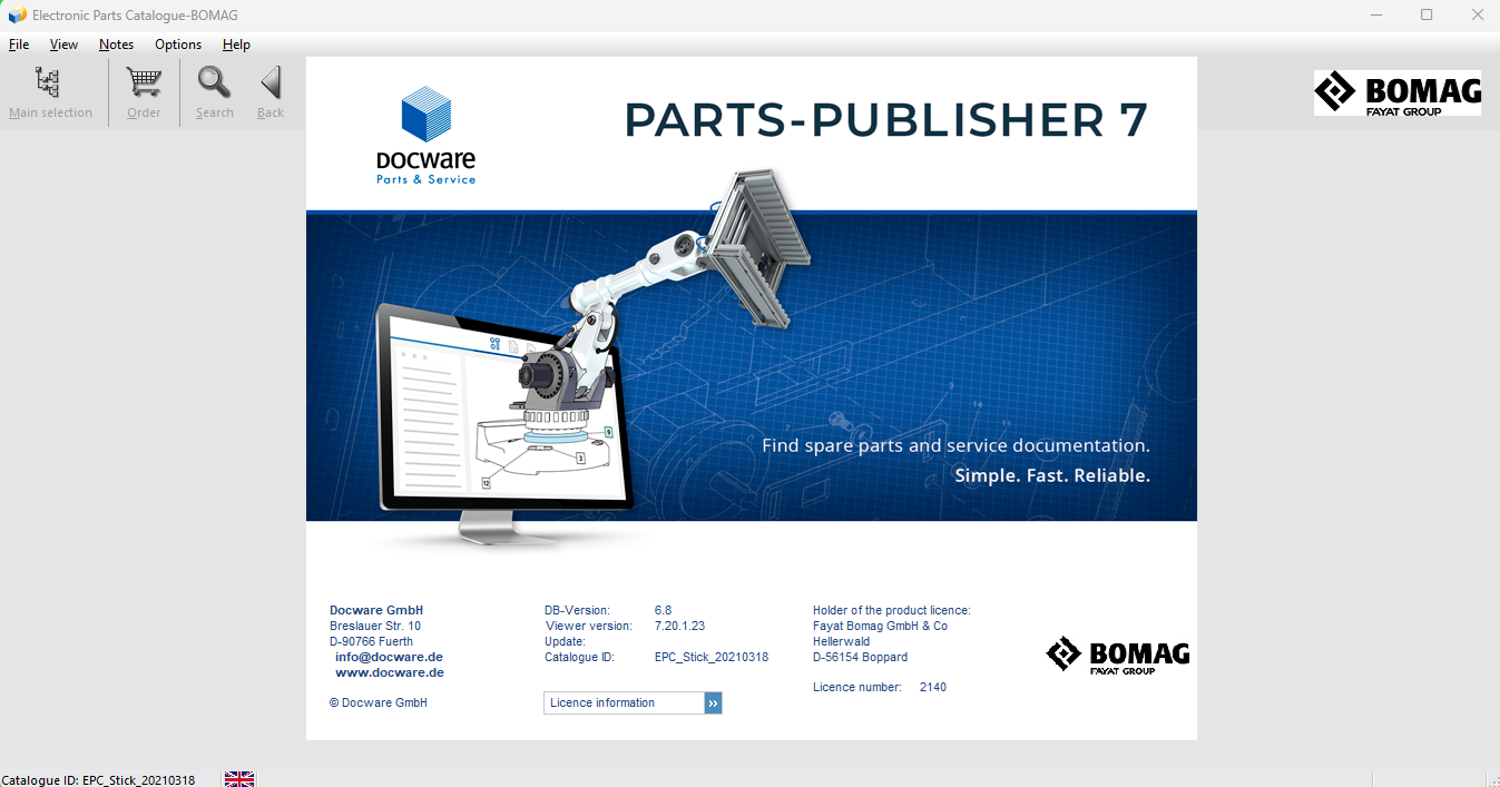 BOMAG EPC 7.20.1.23 [2021.03]