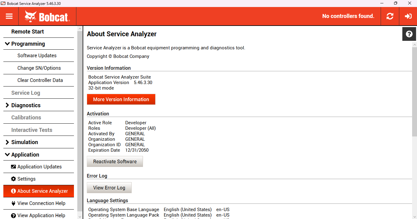 BOBCAT SERVICE ANALYZER 5.46.3.30 [2026.05]