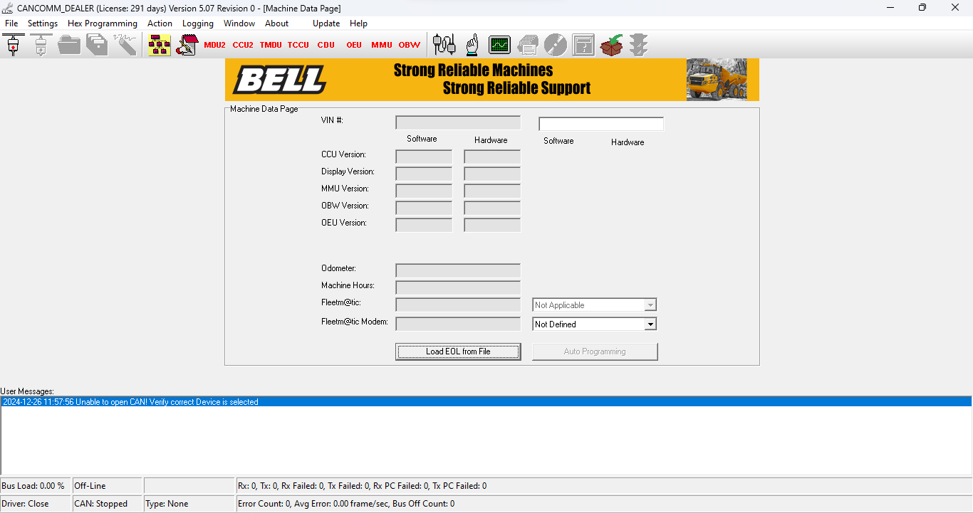 BELL CANCOMM 5.07.0