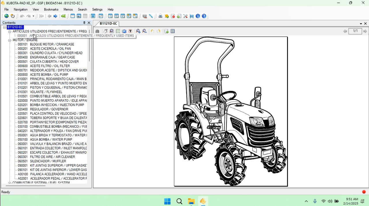 KUBOTA KE EPC [2021.10]
