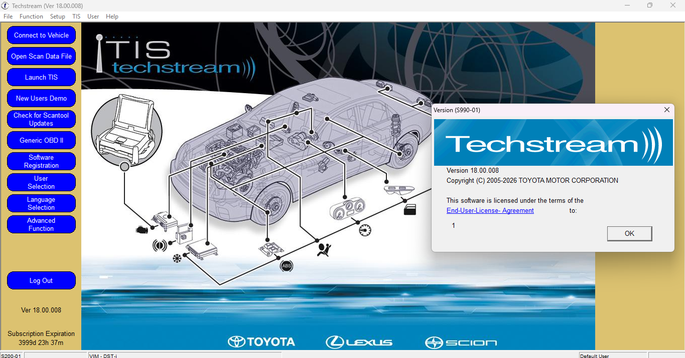 TOYOTA TECHSTREAM 18.00.008 [2023.02]