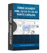 TEREX SCHAEFF  HML 22-23-31-32-42 PARTS CATALOG