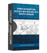 TEREX SCHAEFF SKL 823-833-843-853-863-873 PARTS CATALOG