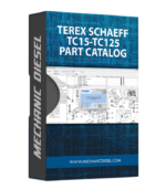 TEREX SCHAEFF TC15-TC125 PART CATALOG