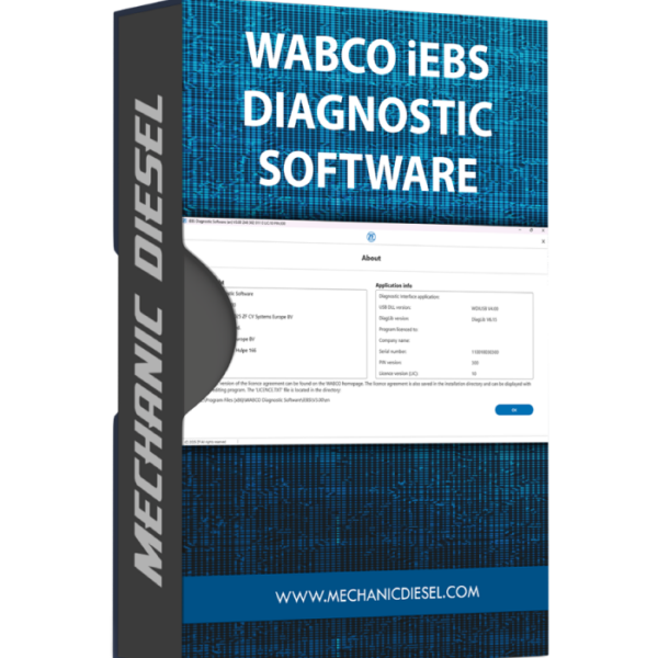 WABCO iEBS DIAGNOSTIC SOFTWARE 3.0.0 [2025.05]